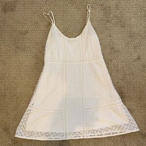 Abercrombie & Fitch Cream Lace Dress